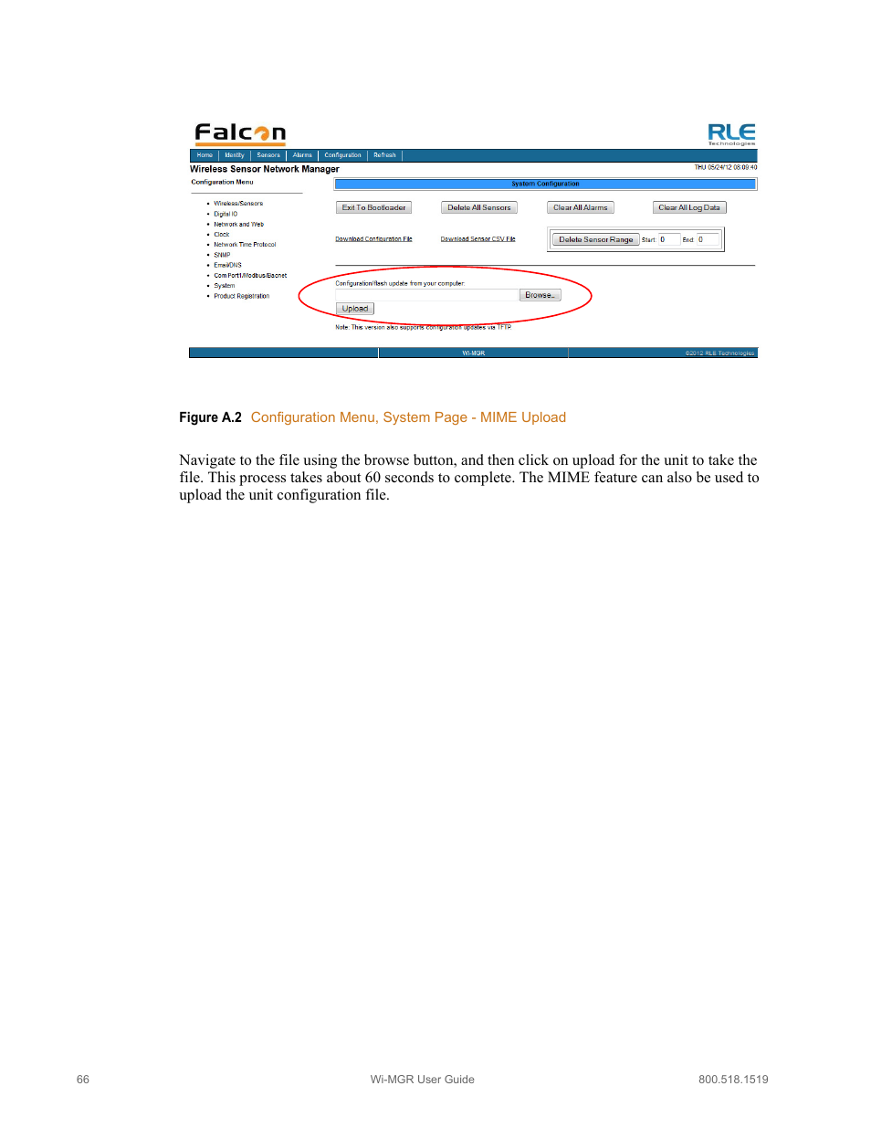 Figure a.2 | RLE Wi-MGR V.1.6 User Manual | Page 66 / 74