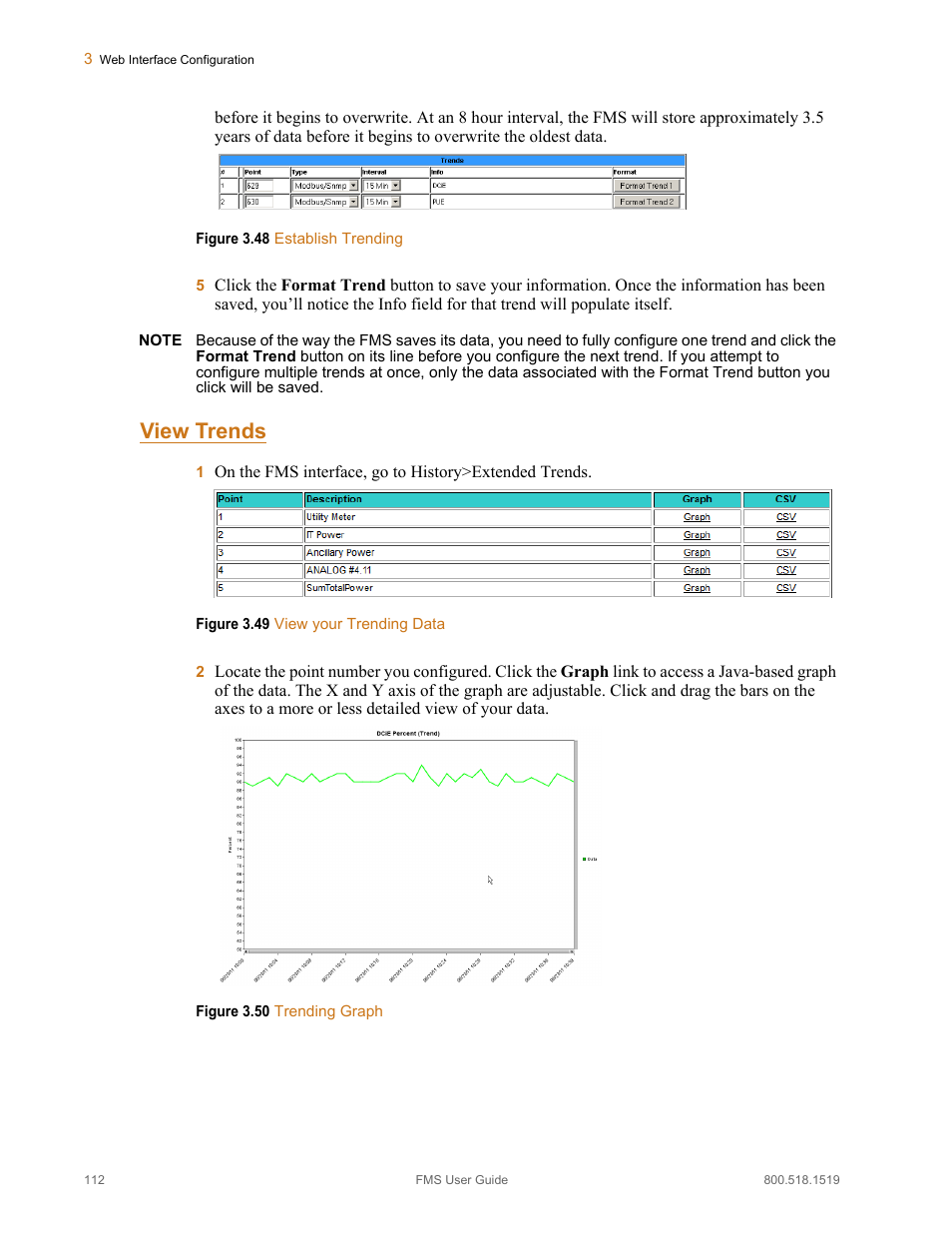 View trends | RLE FMS V.1.13 User Manual | Page 112 / 226