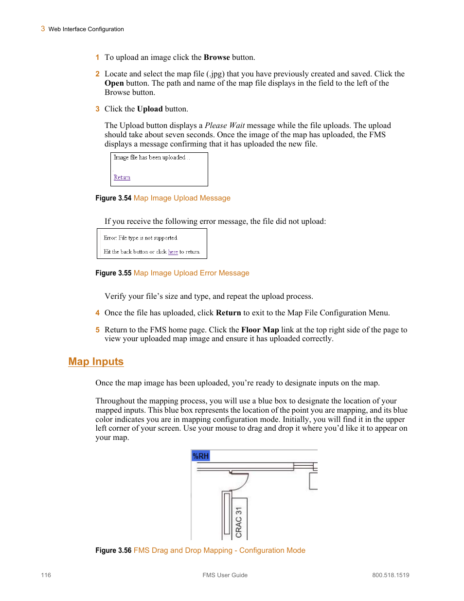Map inputs | RLE FMS V.1.13 User Manual | Page 116 / 226