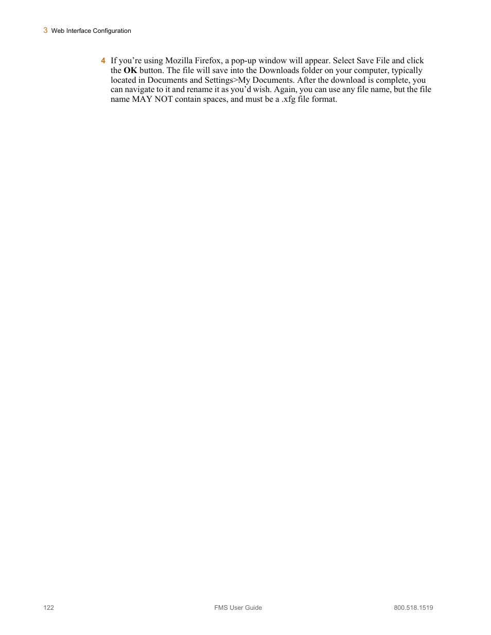 RLE FMS V.1.13 User Manual | Page 122 / 226