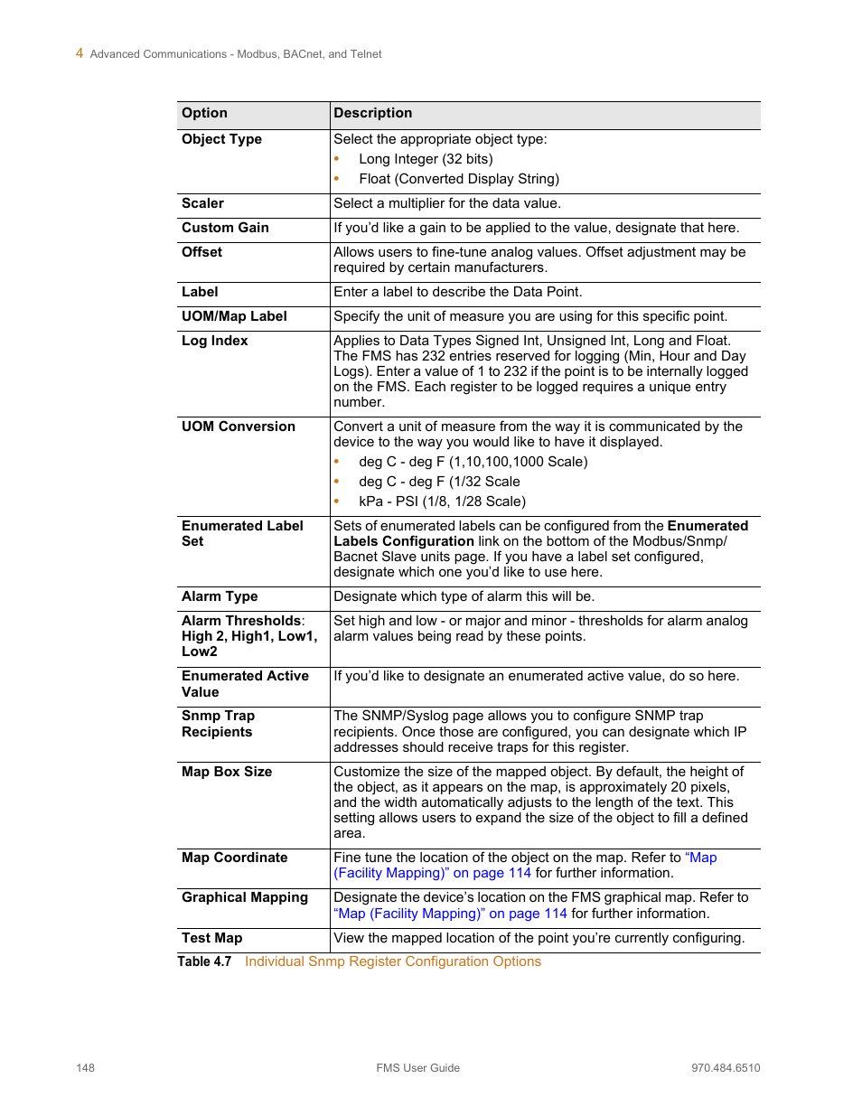 RLE FMS V.1.13 User Manual | Page 148 / 226