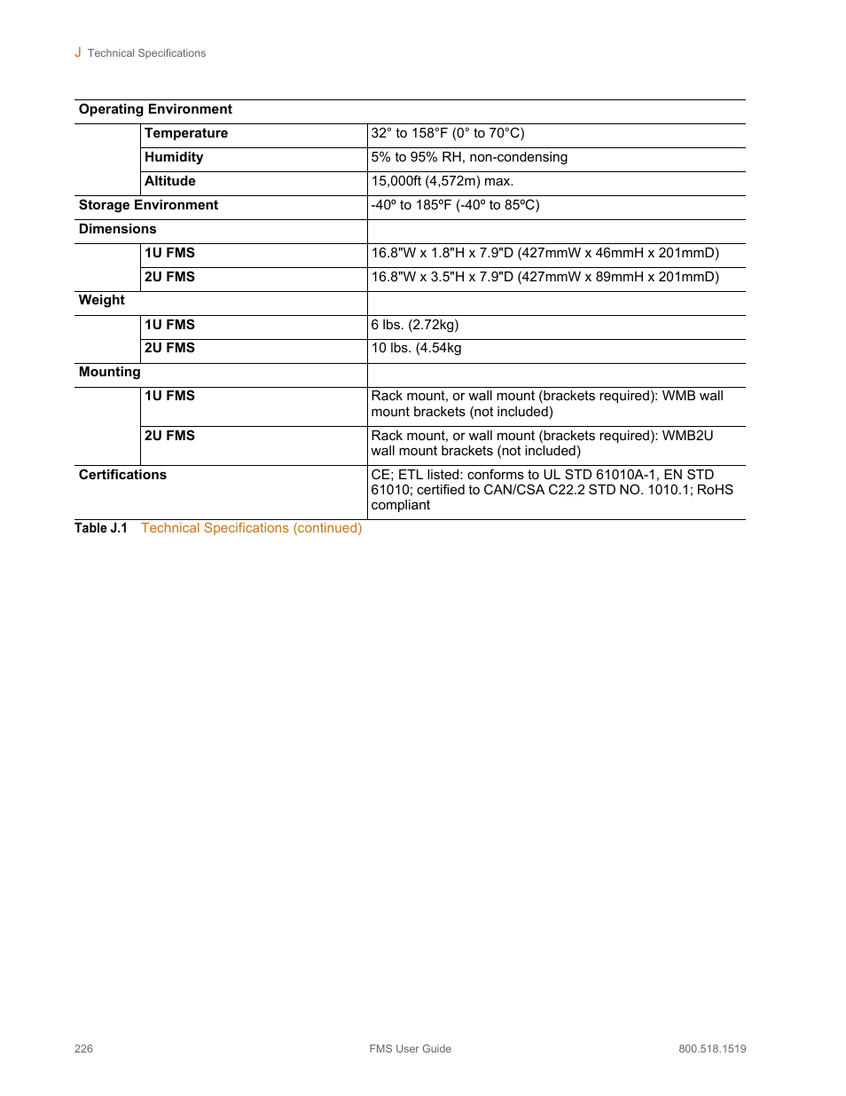 RLE FMS V.1.13 User Manual | Page 226 / 226