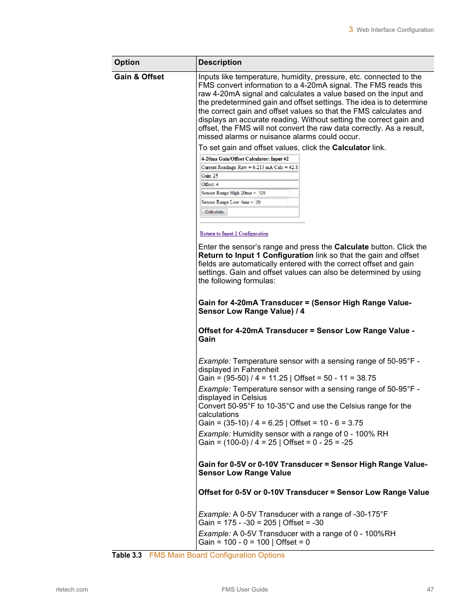 RLE FMS V.1.13 User Manual | Page 47 / 226