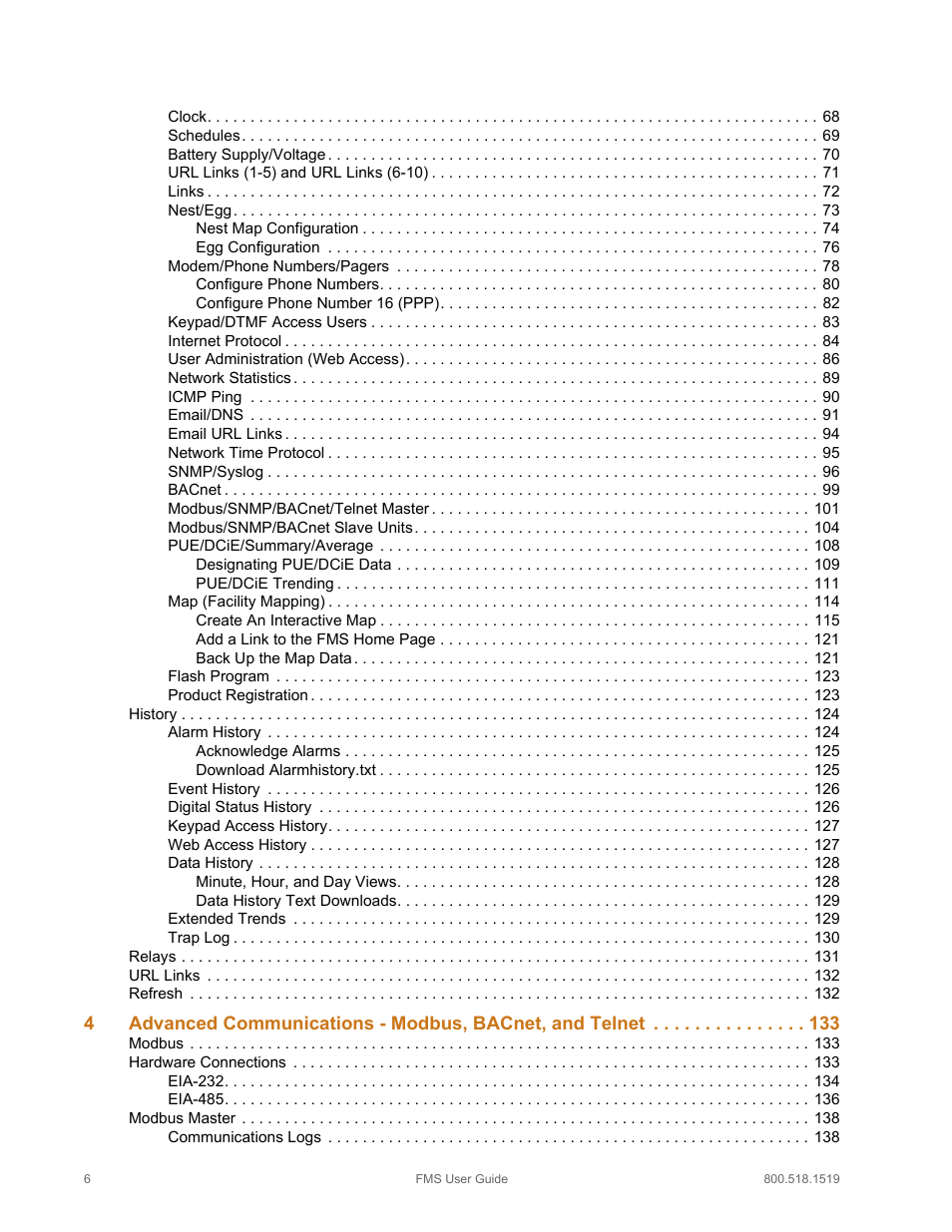 RLE FMS V.1.13 User Manual | Page 6 / 226