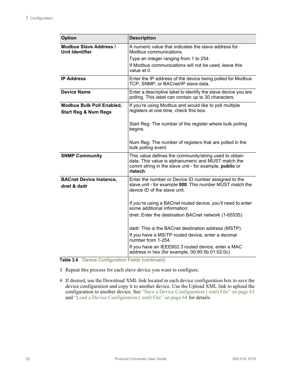 RLE Protocol Converter V.2.4 User Manual | Page 32 / 70