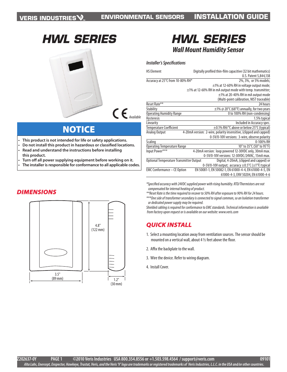 RLE TH140D User Manual | 3 pages