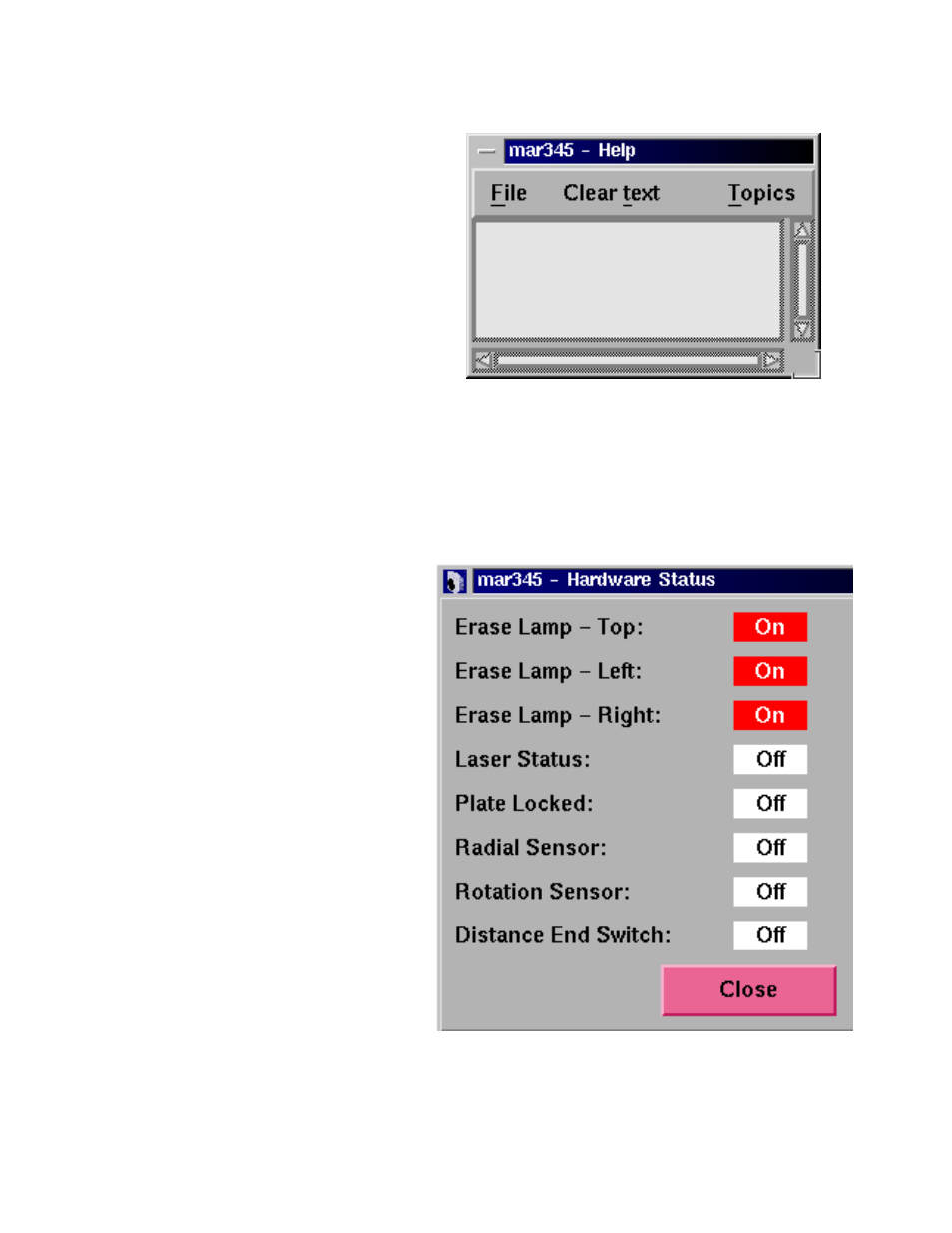 12 getting help, 13 hardware status | Compaq Graphical User Interface mar345 User Manual | Page 21 / 40