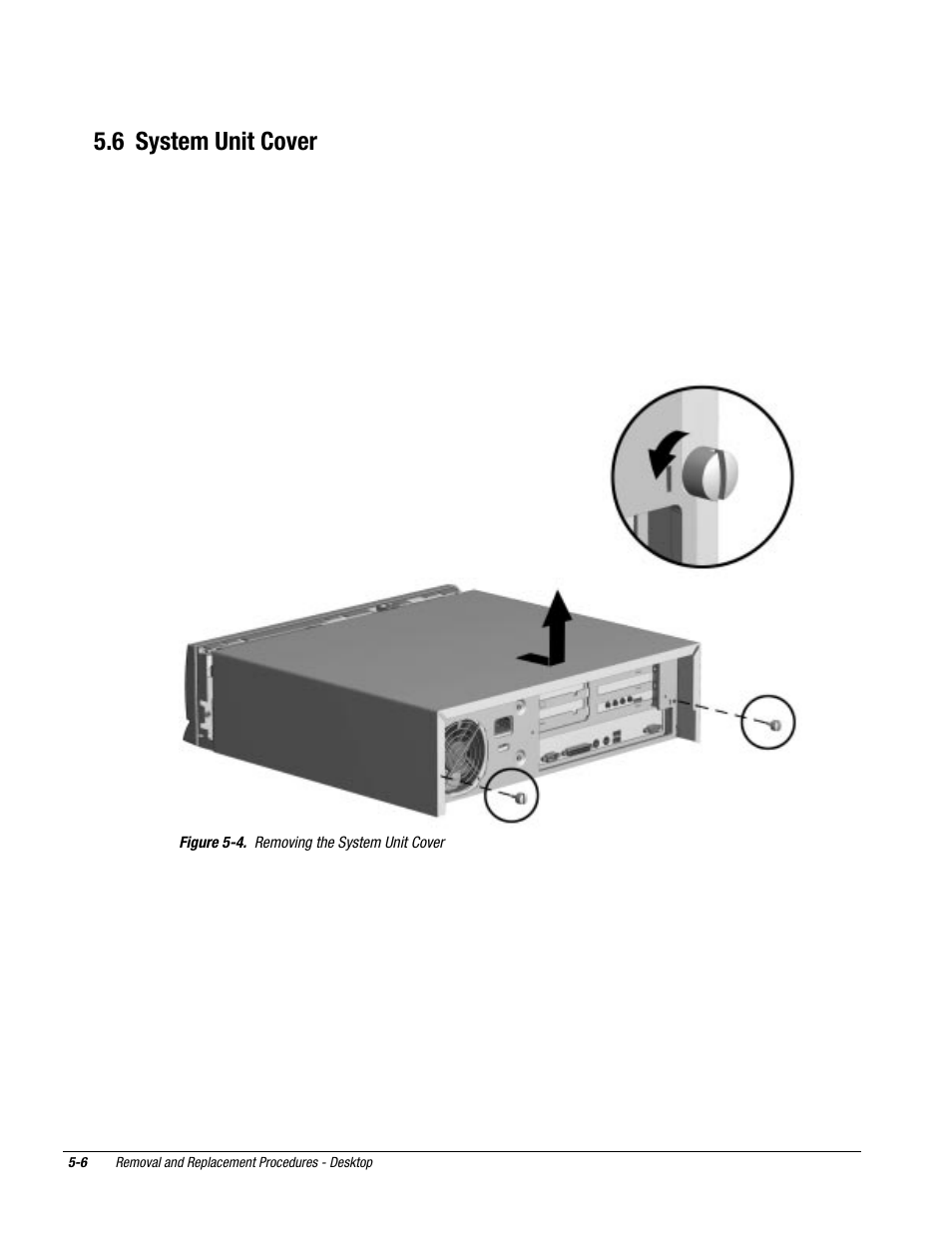 6 system unit cover | Compaq Deskpro 2000 User Manual | Page 106 / 269