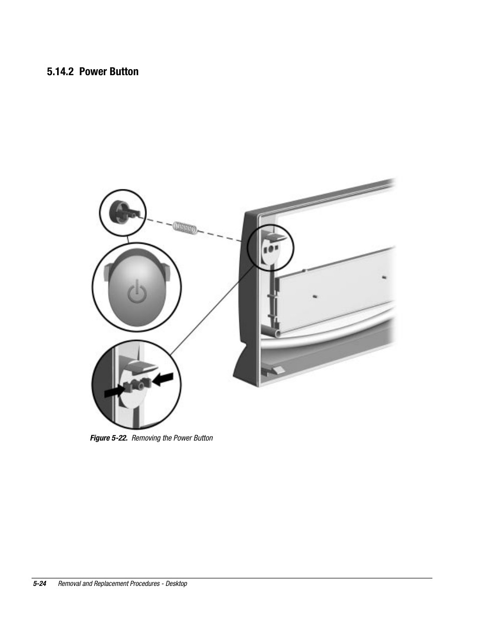 2 power button | Compaq Deskpro 2000 User Manual | Page 124 / 269