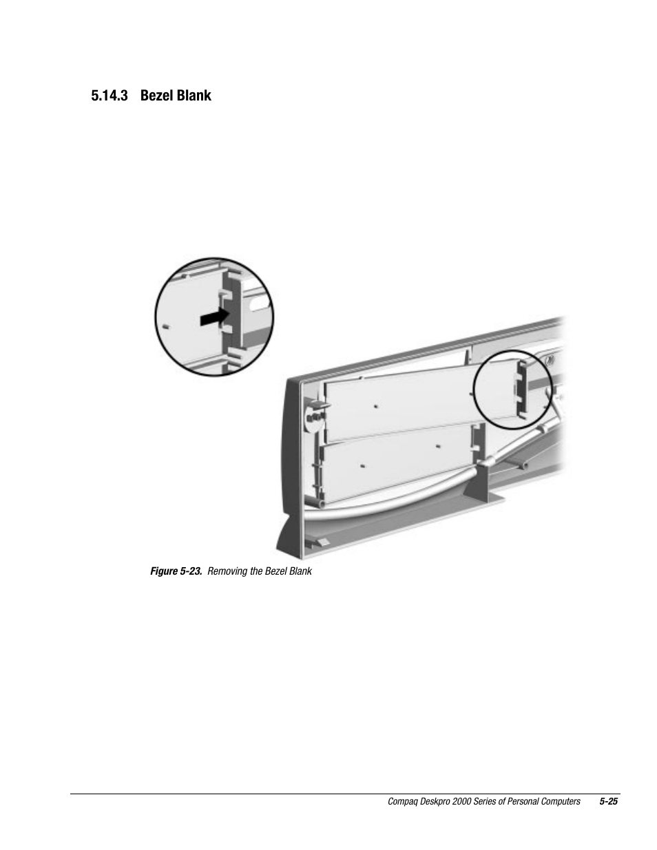 3 bezel blank | Compaq Deskpro 2000 User Manual | Page 125 / 269