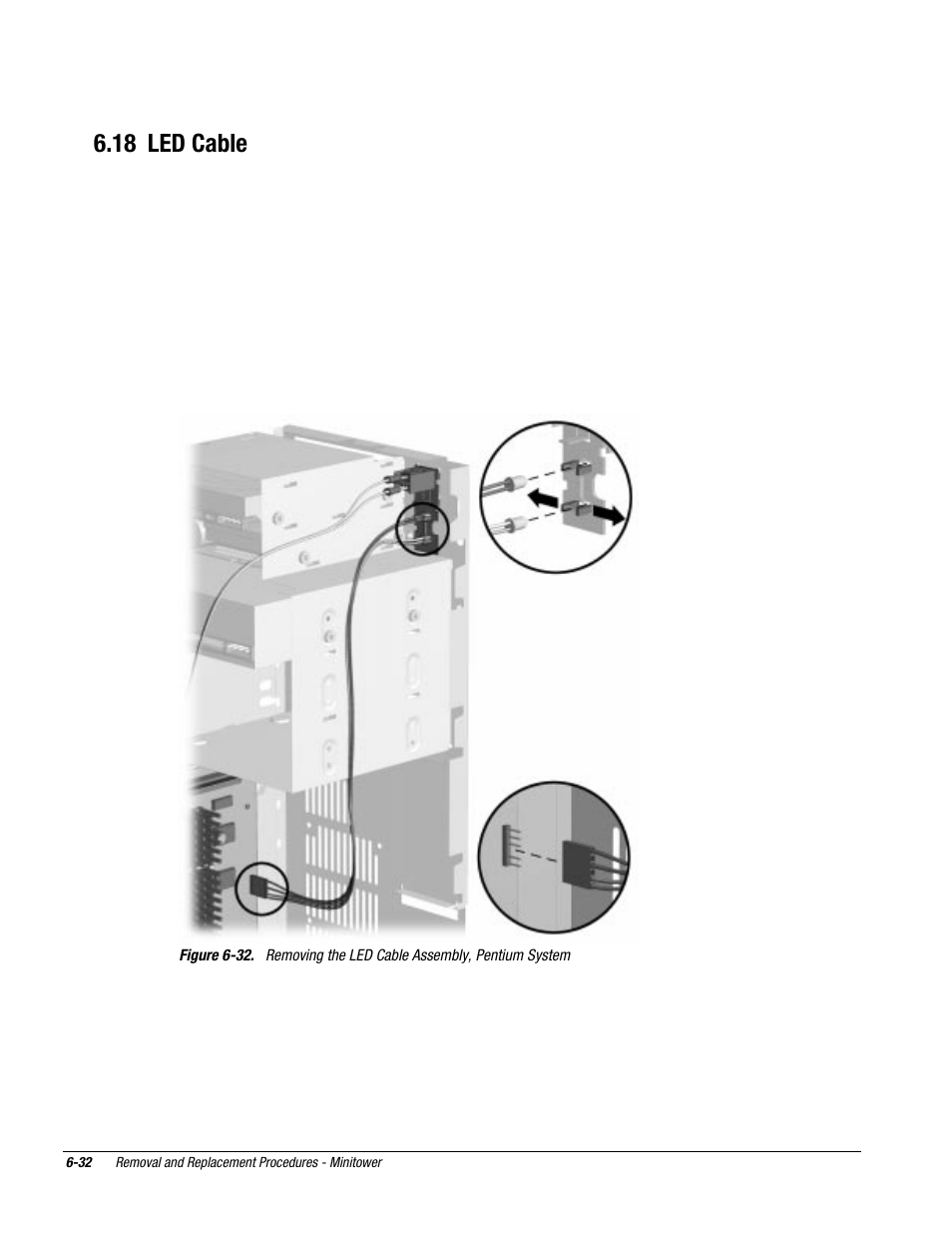 18 led cable | Compaq Deskpro 2000 User Manual | Page 174 / 269