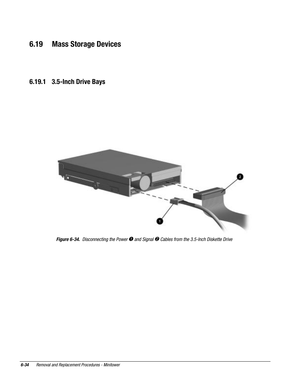 19 mass storage devices, 1 3.5-inch drive bays | Compaq Deskpro 2000 User Manual | Page 176 / 269