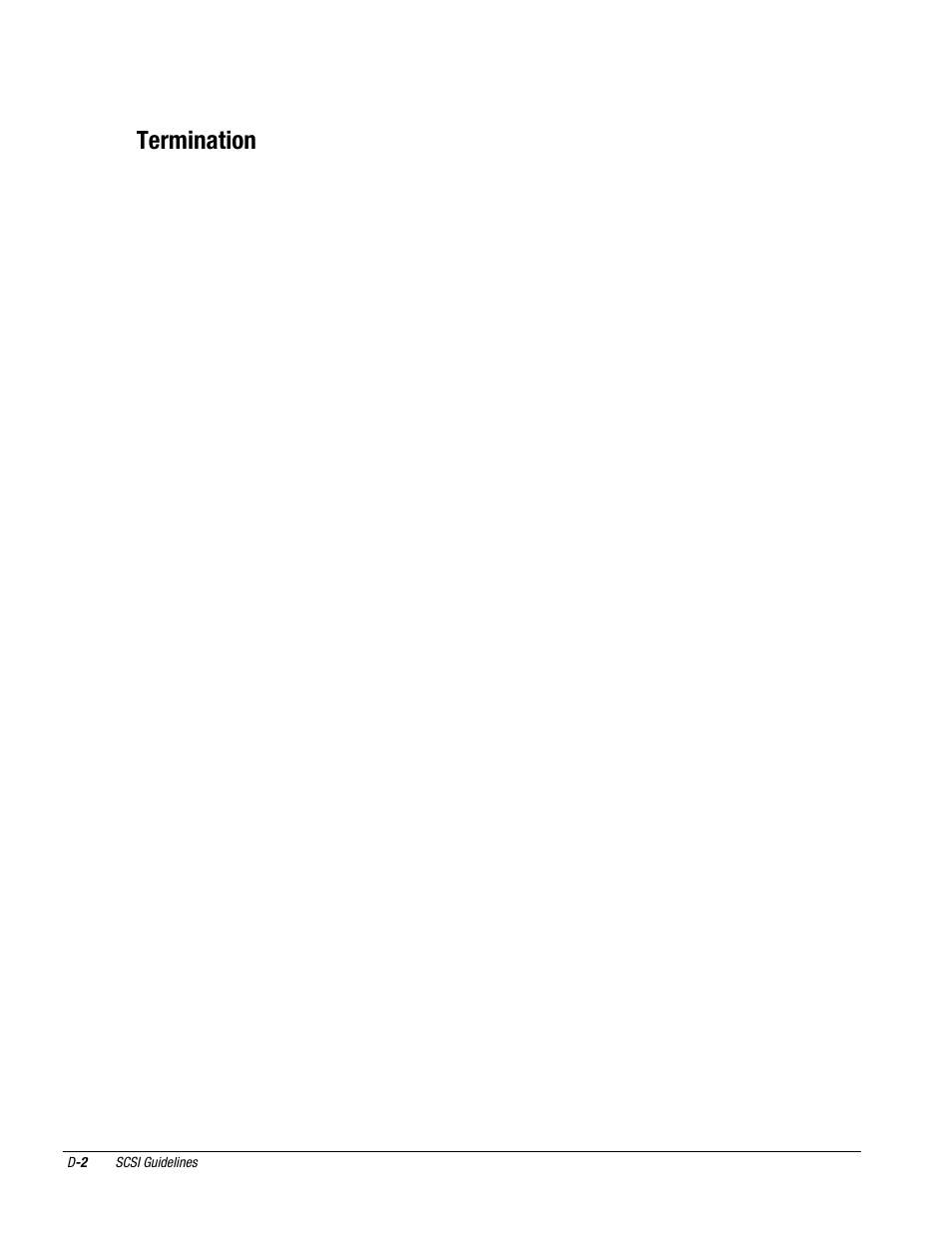 Termination | Compaq Deskpro 2000 User Manual | Page 231 / 269