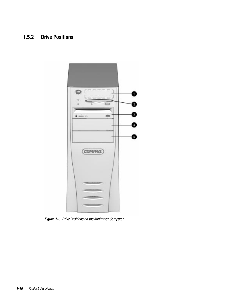 2 drive positions | Compaq Deskpro 2000 User Manual | Page 30 / 269