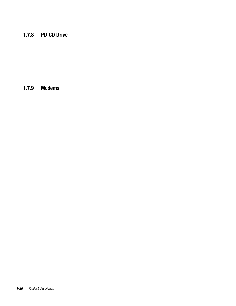 8 pd-cd drive, 9 modems | Compaq Deskpro 2000 User Manual | Page 38 / 269