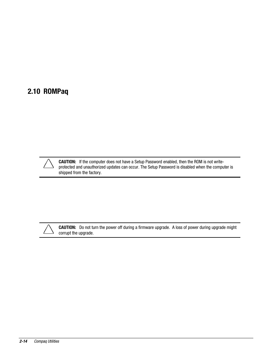 10 rompaq | Compaq Deskpro 2000 User Manual | Page 52 / 269