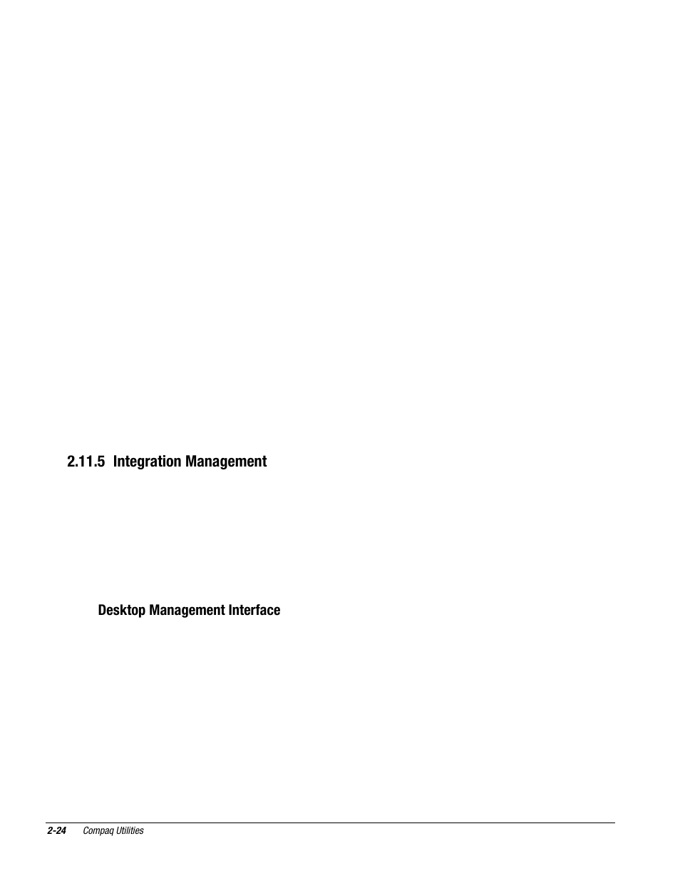 5 integration management | Compaq Deskpro 2000 User Manual | Page 62 / 269