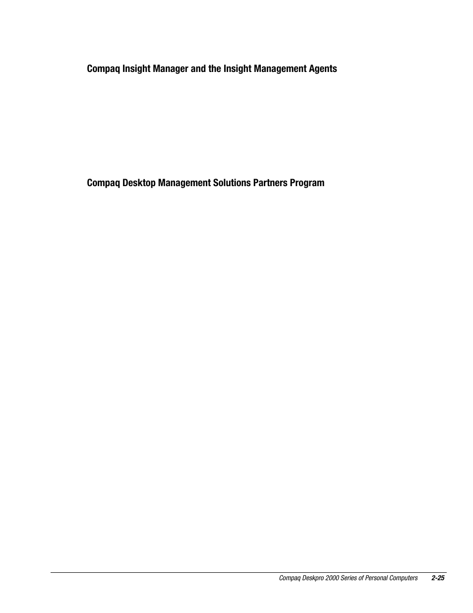 Compaq Deskpro 2000 User Manual | Page 63 / 269