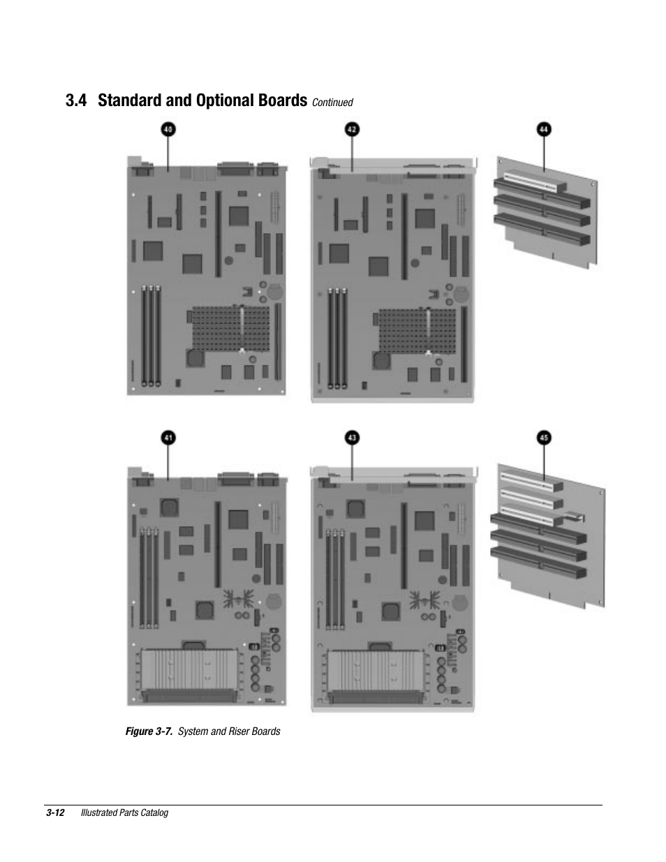 4 standard and optional boards | Compaq Deskpro 2000 User Manual | Page 77 / 269