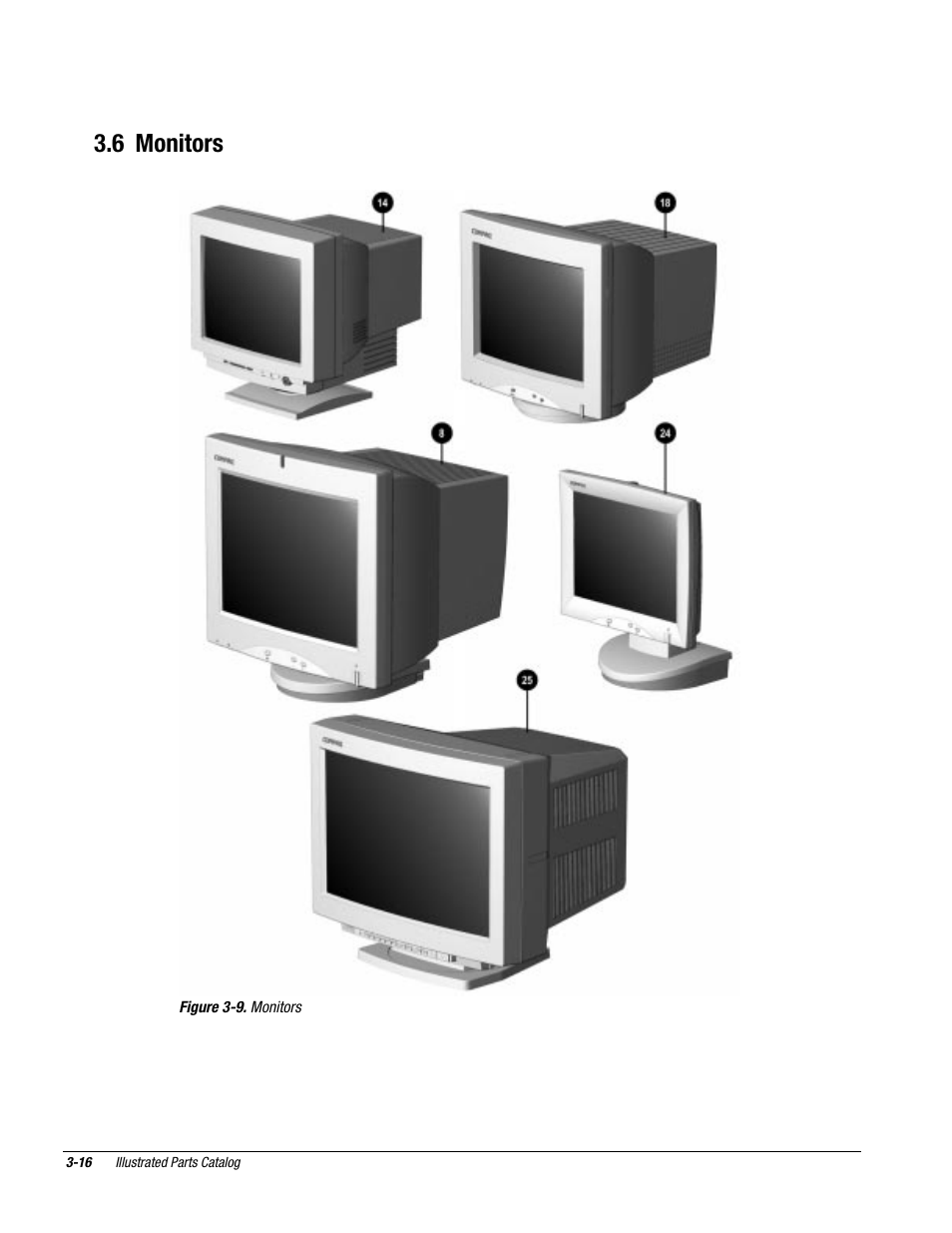 6 monitors | Compaq Deskpro 2000 User Manual | Page 81 / 269