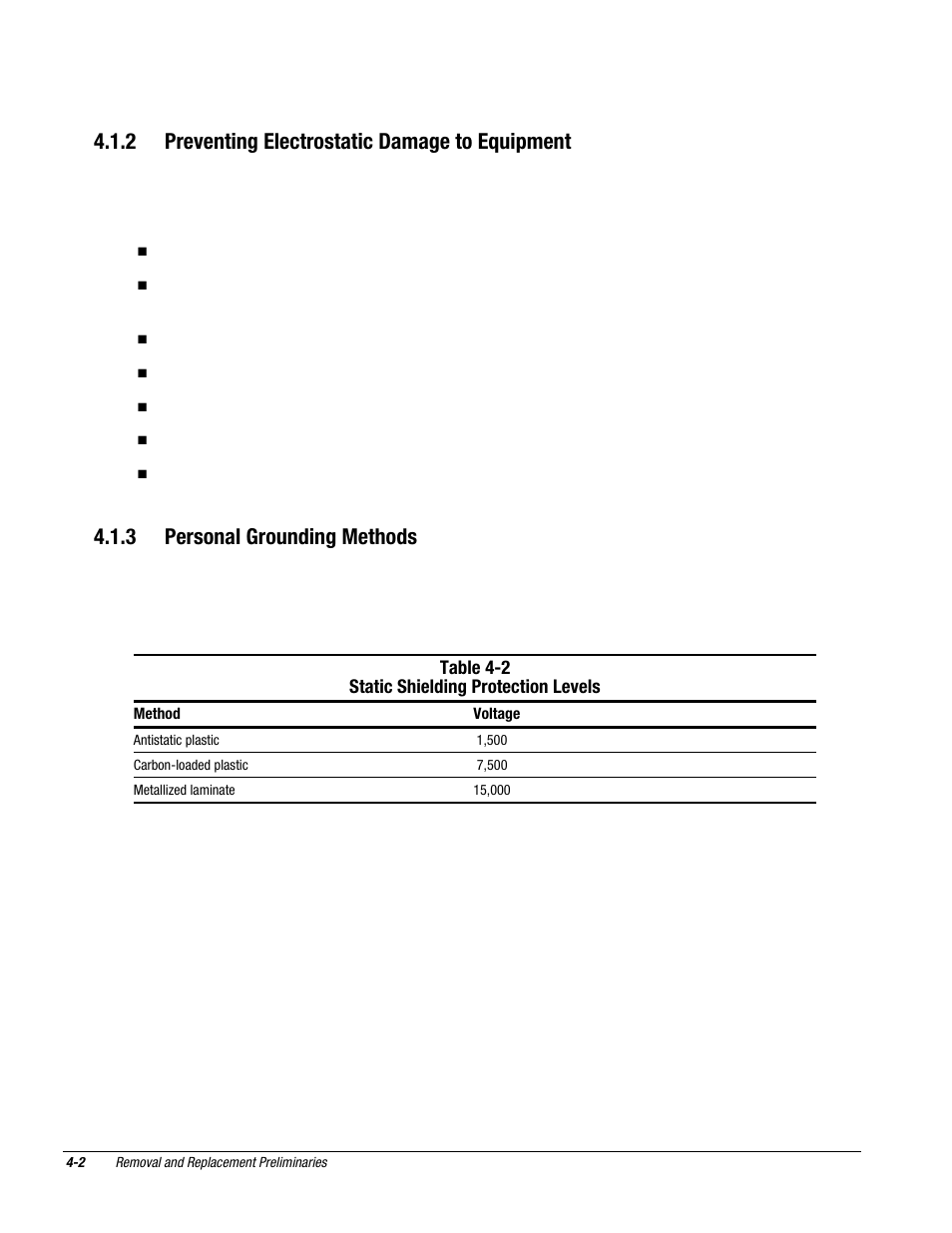 2 preventing electrostatic damage to equipment, 3 personal grounding methods | Compaq Deskpro 2000 User Manual | Page 95 / 269