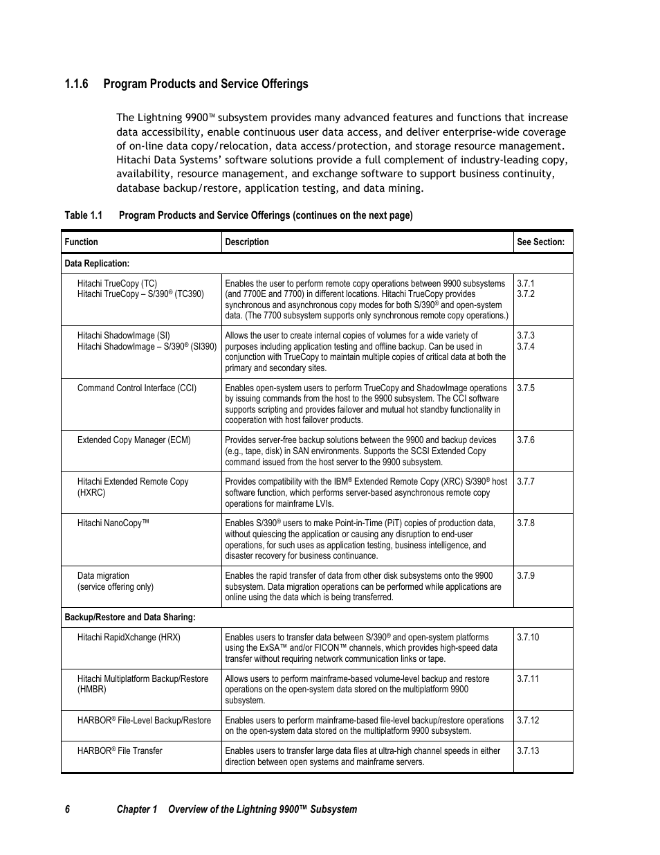 6 program products and service offerings | Compaq 9900 User Manual | Page 20 / 138