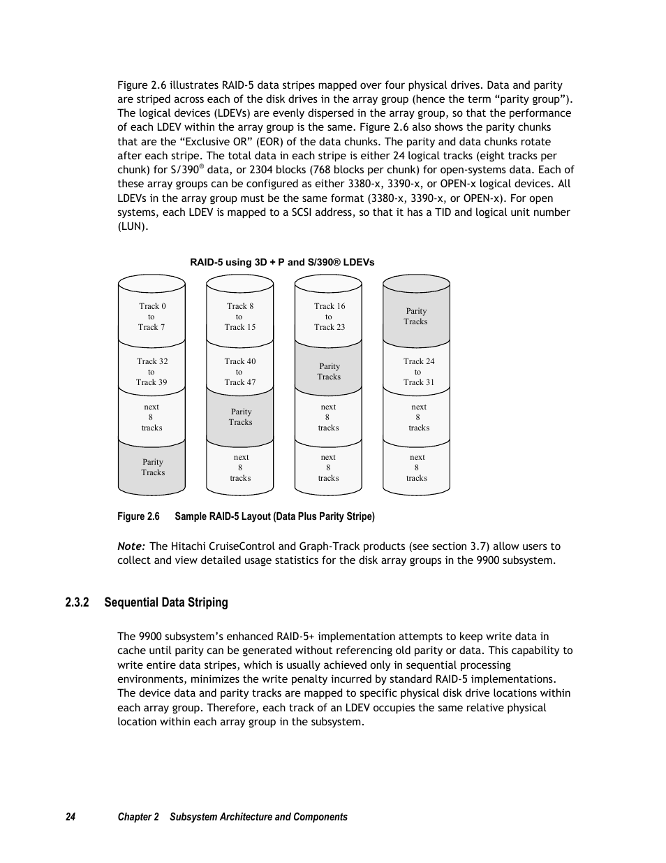 2 sequential data striping | Compaq 9900 User Manual | Page 38 / 138