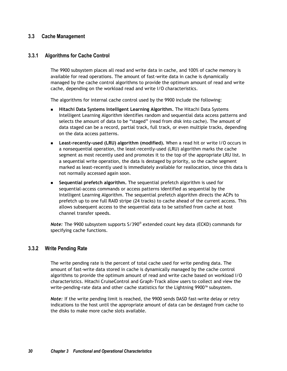 2 write pending rate | Compaq 9900 User Manual | Page 44 / 138