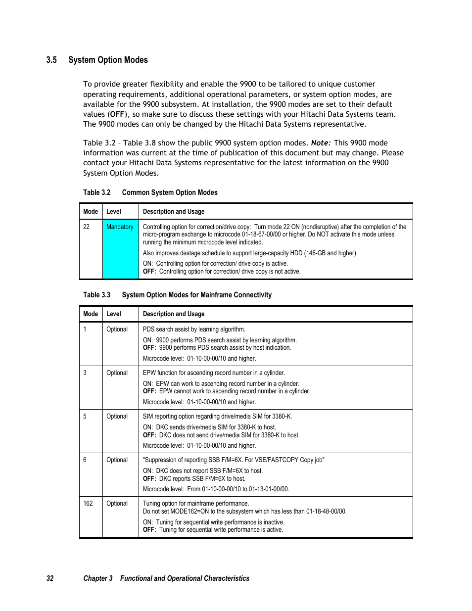 Figure 3.1 fibre-channel device addressing, 5 system option modes, Table 3.2 common system option modes | Compaq 9900 User Manual | Page 46 / 138