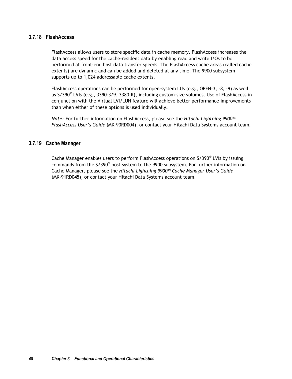 19 cache manager | Compaq 9900 User Manual | Page 62 / 138