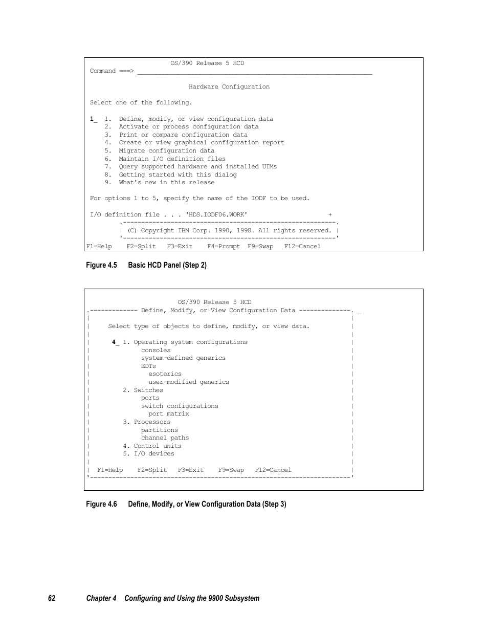 Figure 4.5 basic hcd panel (step 2) | Compaq 9900 User Manual | Page 76 / 138