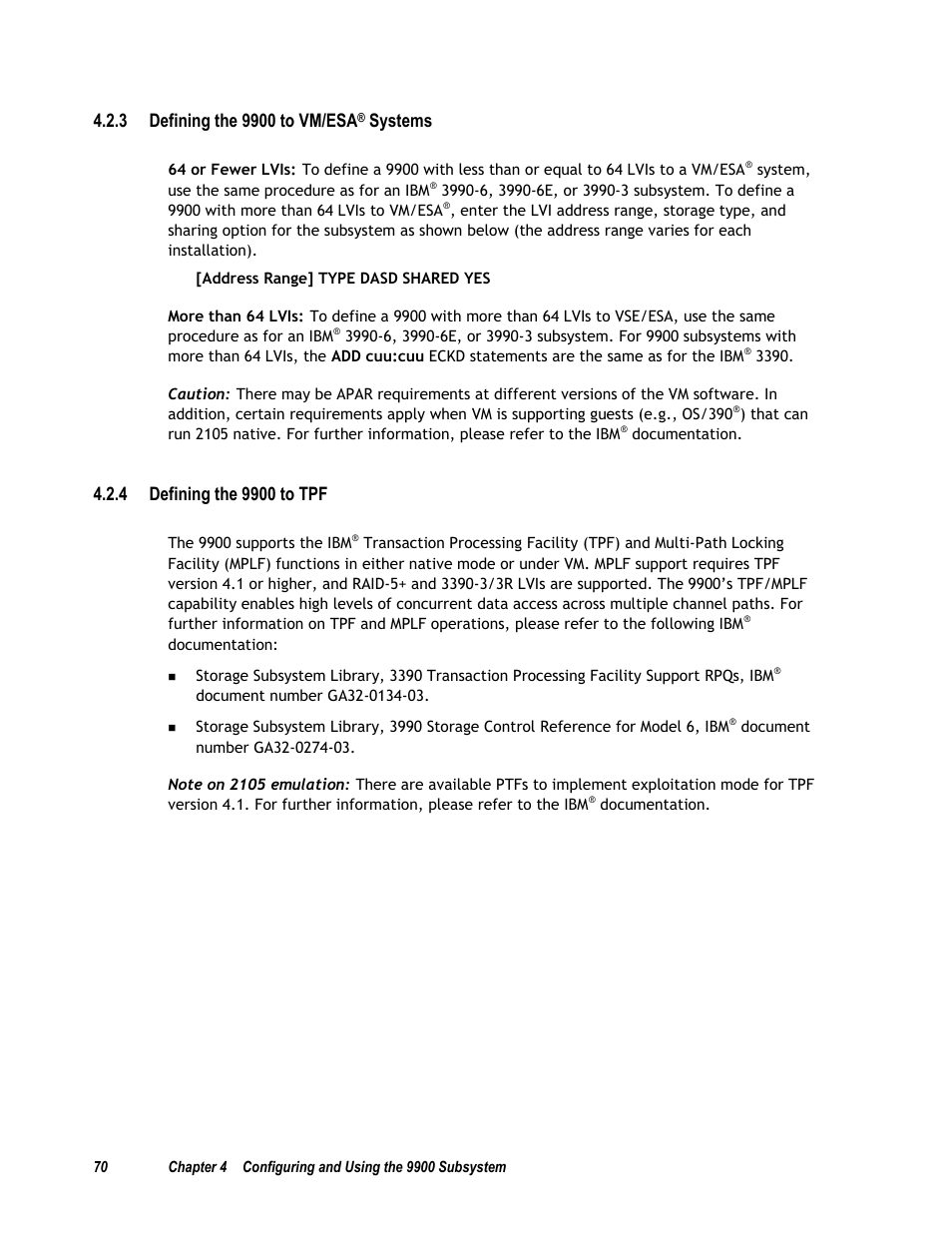 3 defining the 9900 to vm/esa® systems, 4 defining the 9900 to tpf, 3 s/390® operations | 1 initializing the lvis, Systems | Compaq 9900 User Manual | Page 84 / 138