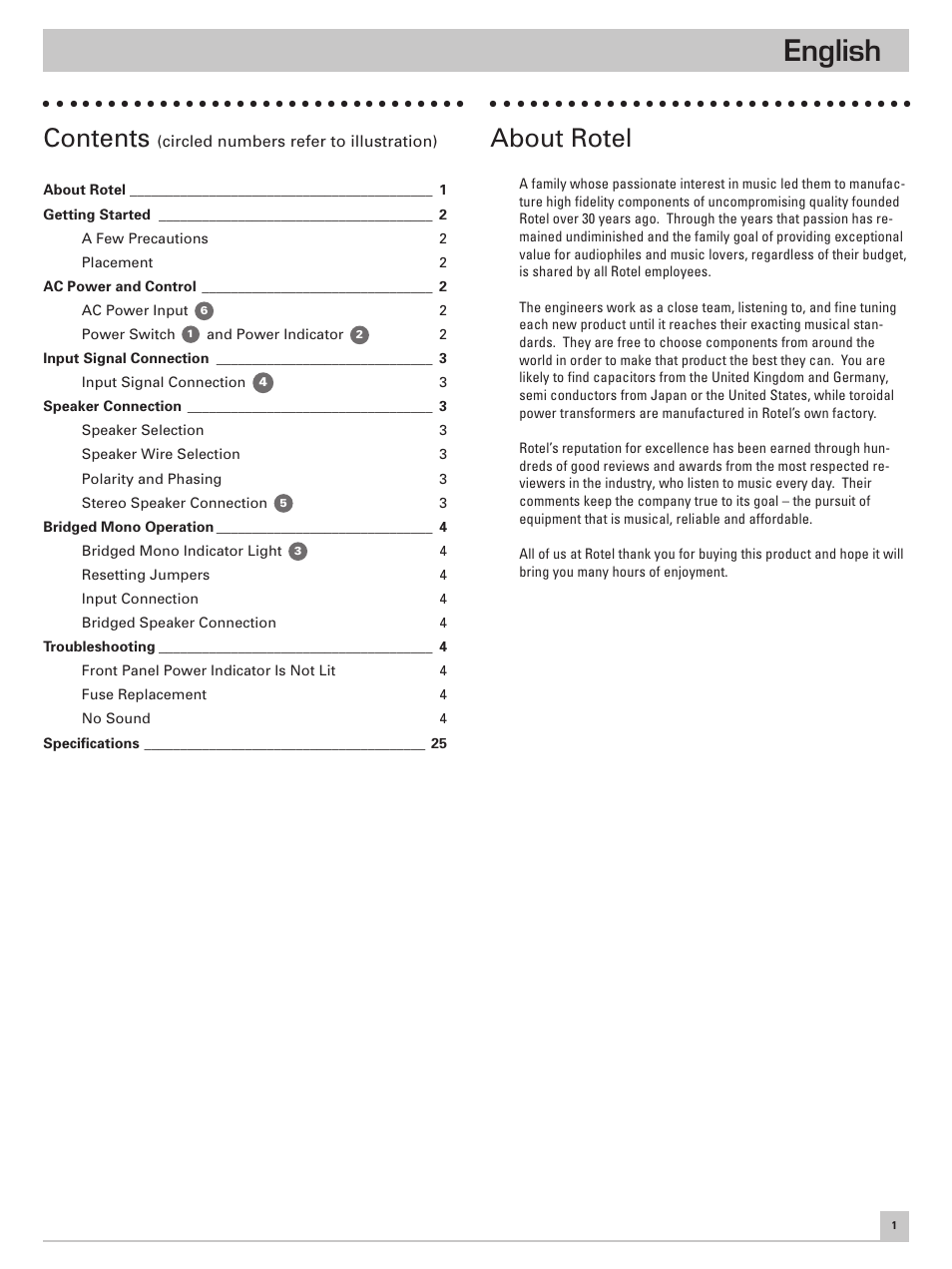 ROTEL RB971 User Manual | Page 5 / 30