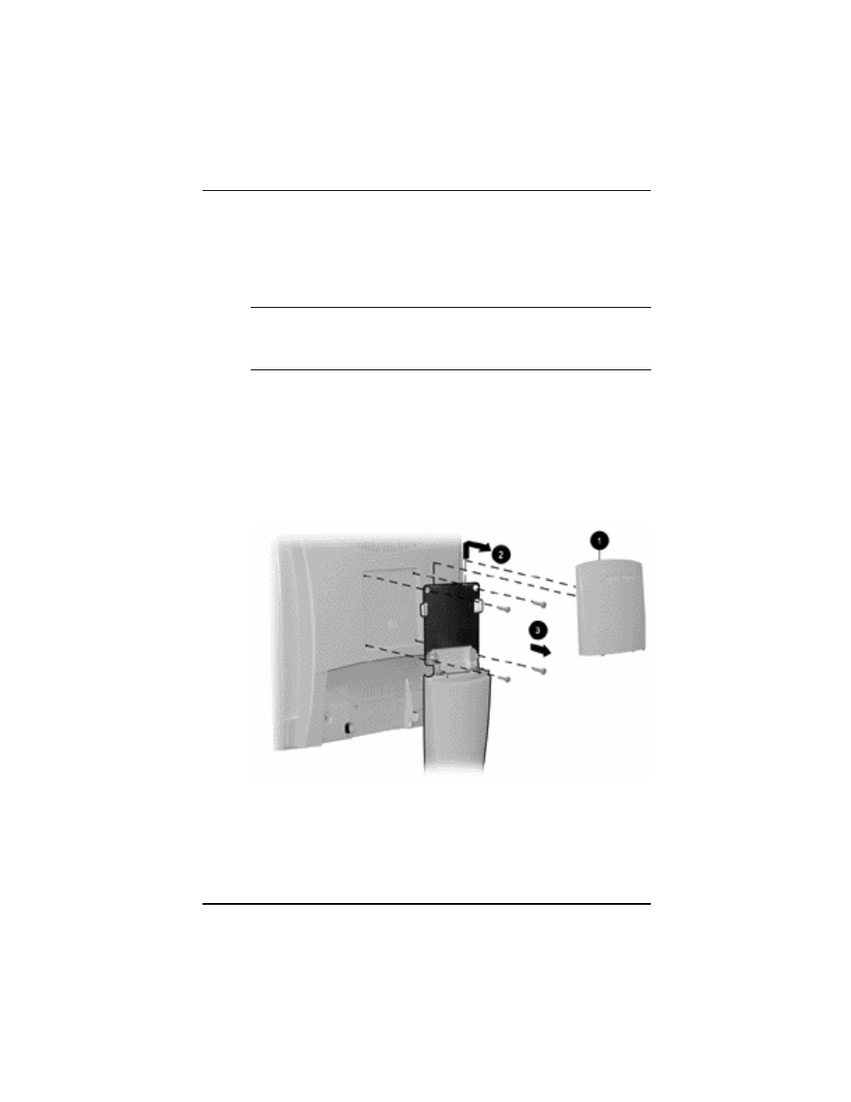 Removing the monitor base | Compaq TFT5015s User Manual | Page 10 / 30