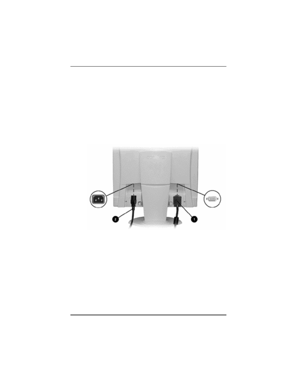 Setting up the monitor | Compaq TFT5015s User Manual | Page 5 / 30