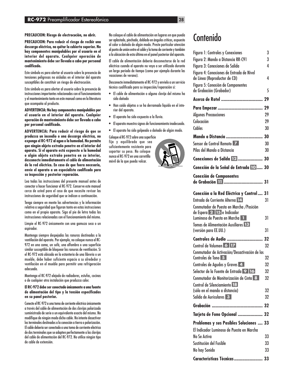 ROTEL RC972 User Manual | Page 28 / 34