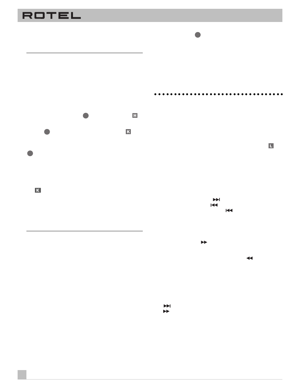Playing programmed tracks, Adding tracks to a program, Review button | ROTEL RCC955 User Manual | Page 12 / 54