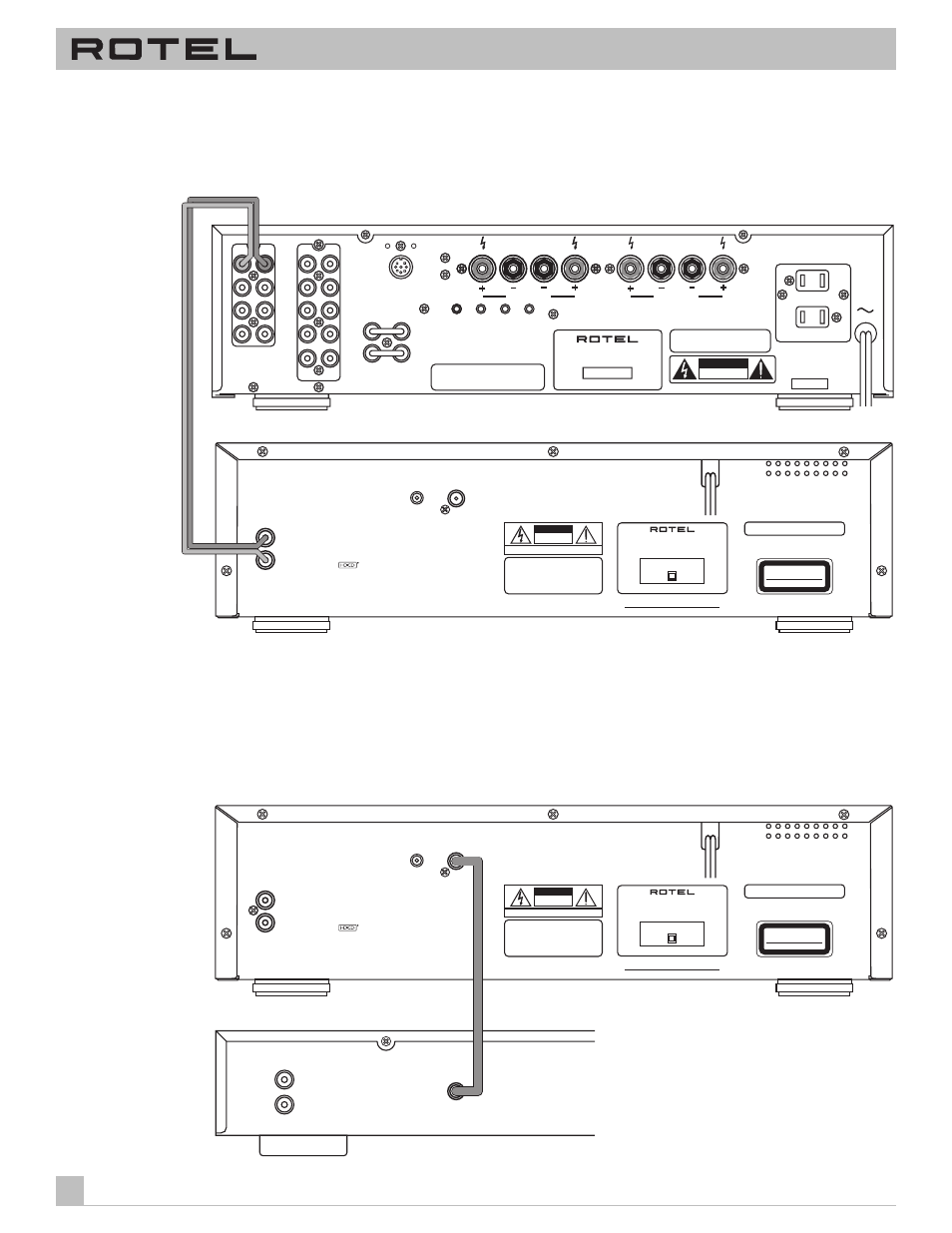 Rotel rcc-955, Caution | ROTEL RCC955 User Manual | Page 4 / 54