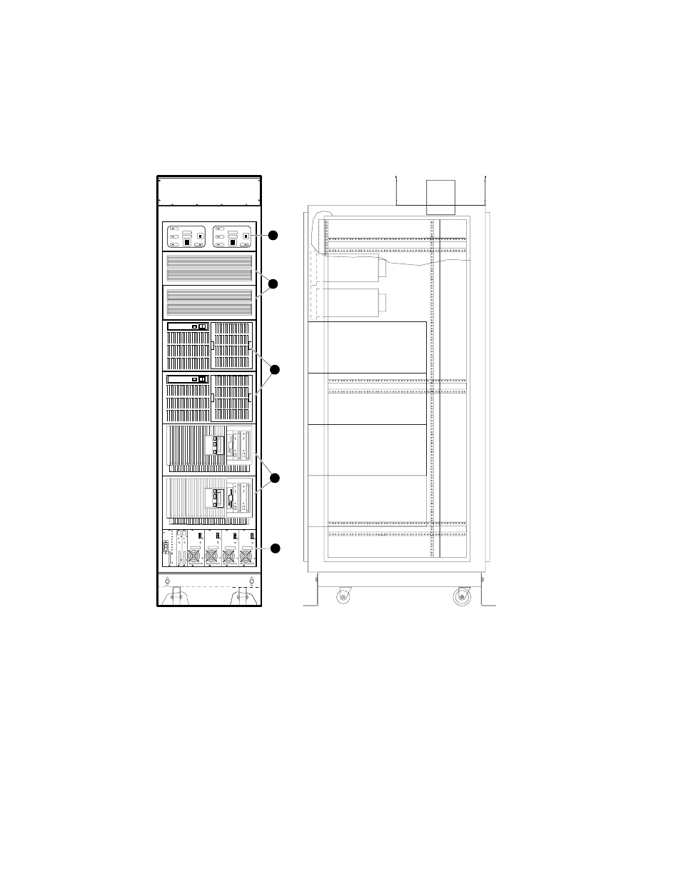 D.3 alphaserver ip platform duplex dc system, Alphaserver ip platform duplex system diagrams | Compaq EK-ASIP2-OG. D01 User Manual | Page 62 / 78