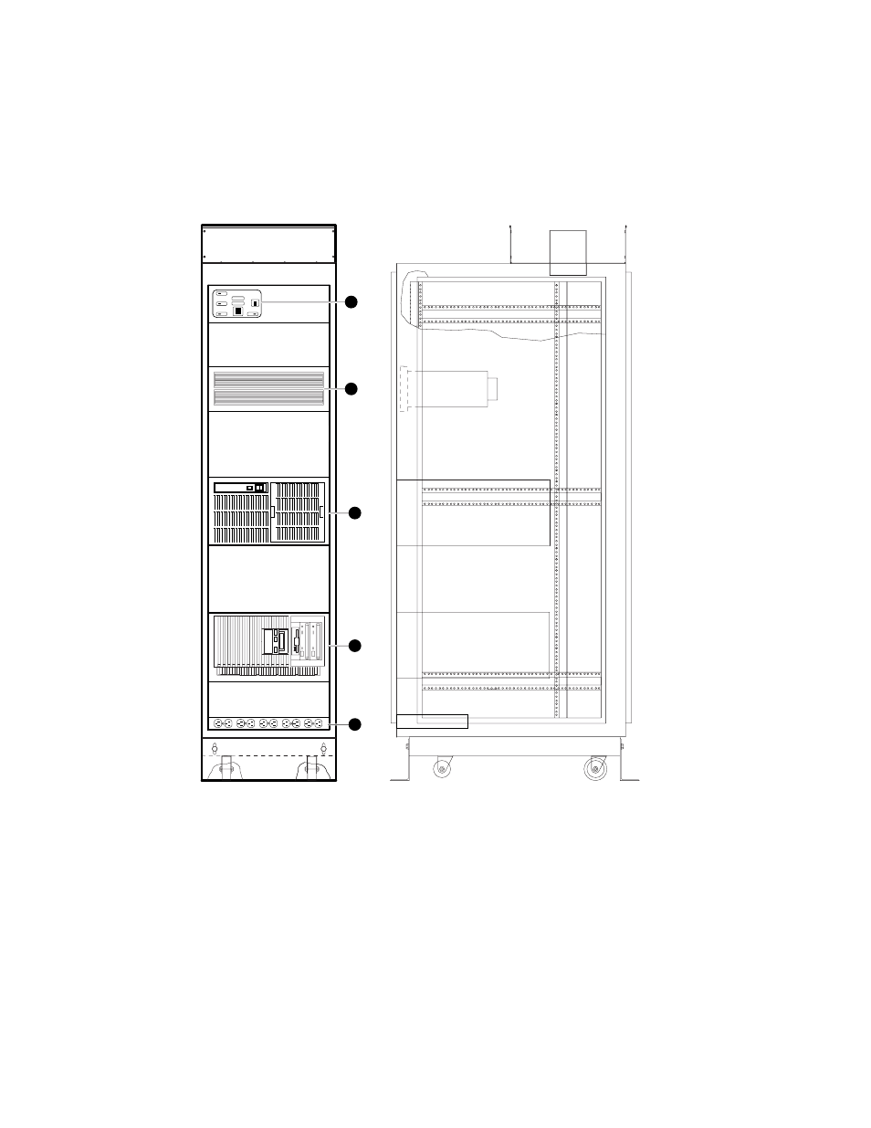 E.2 alphaserver ip platform simplex ac system, Alphaserver ip platform simplex system diagrams | Compaq EK-ASIP2-OG. D01 User Manual | Page 66 / 78