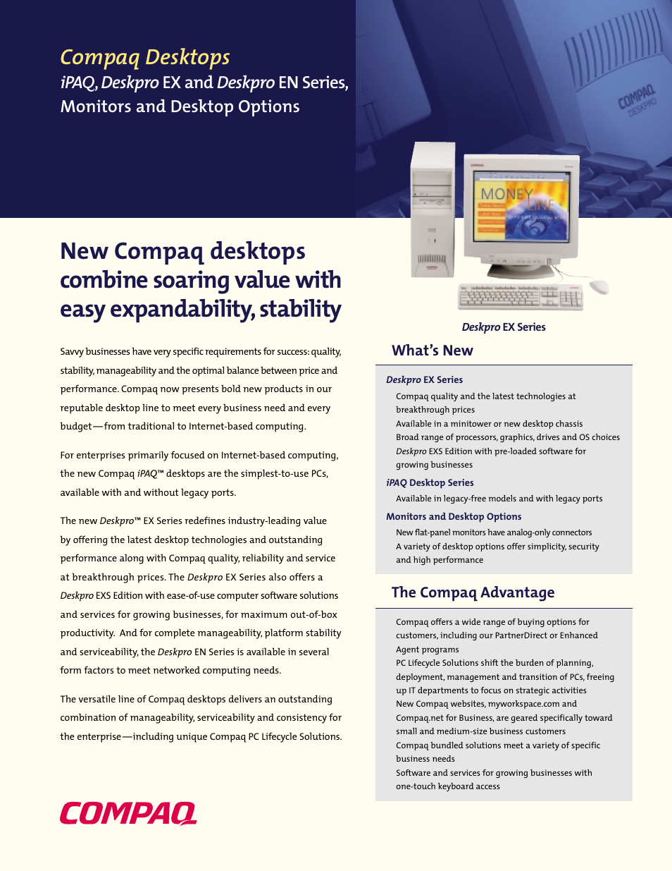 Compaq EX Series User Manual | 8 pages