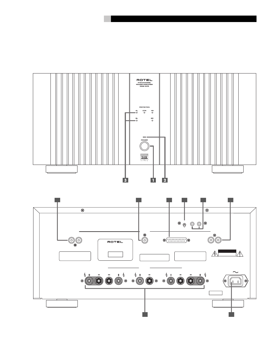 ROTEL RMB-1075 User Manual | Page 3 / 34