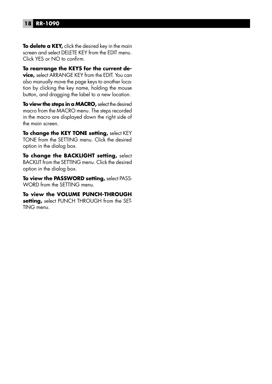 ROTEL RR1090 User Manual | Page 18 / 96