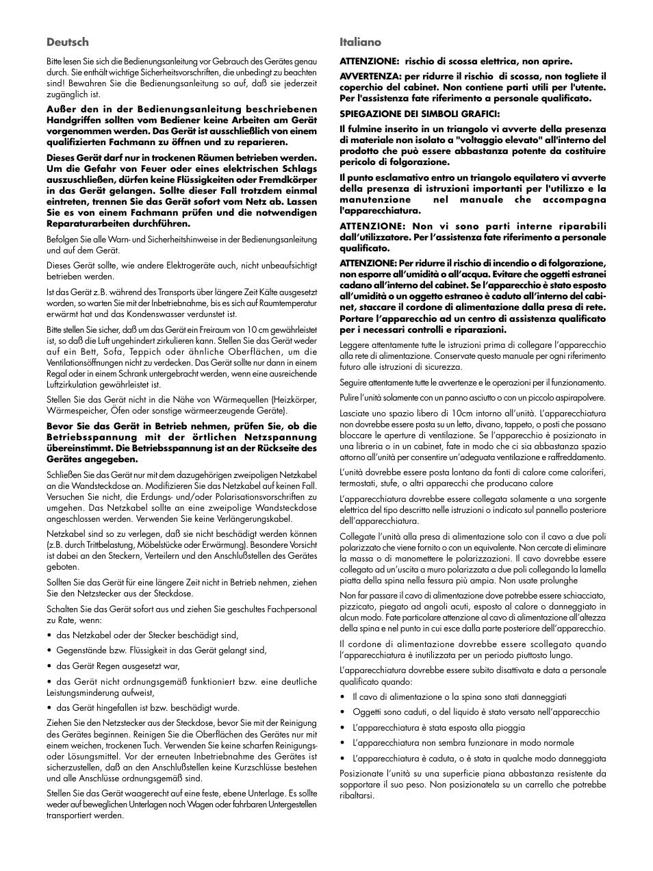 ROTEL RT1080 User Manual | Page 4 / 56