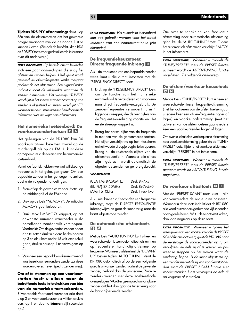 ROTEL RT1080 User Manual | Page 51 / 56