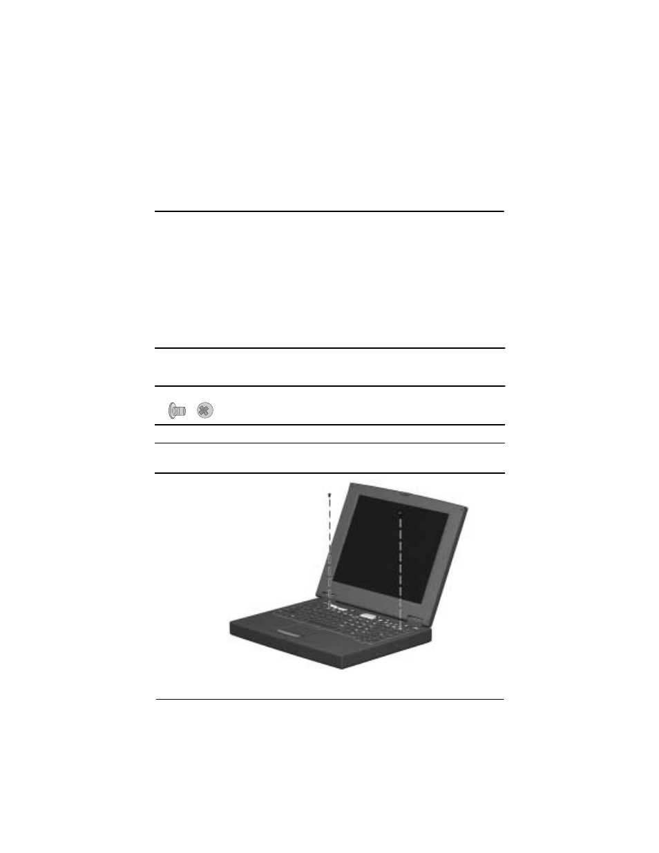 Screw listing, C screw listing | Compaq P 110 User Manual | Page 132 / 147