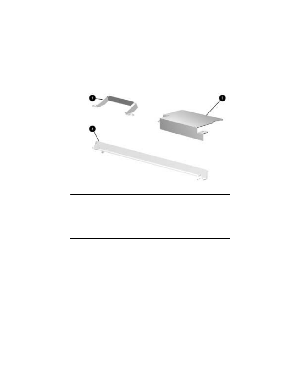 4 hardware kit components, 4 hardware kit components –7 | Compaq P 110 User Manual | Page 53 / 147