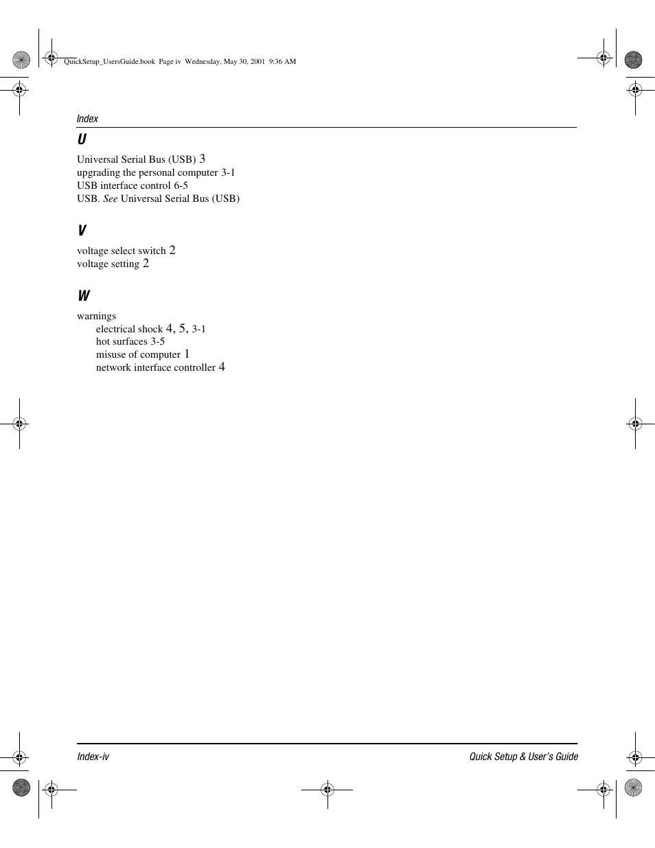 Compaq iPAQ User Manual | Page 73 / 73