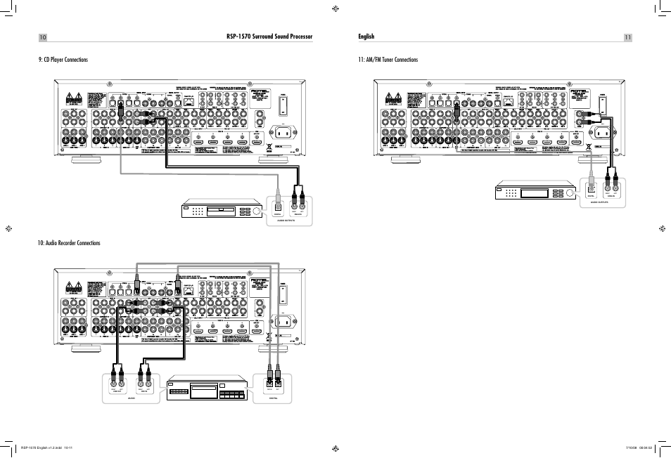 ROTEL RSP-1570 User Manual | Page 10 / 50
