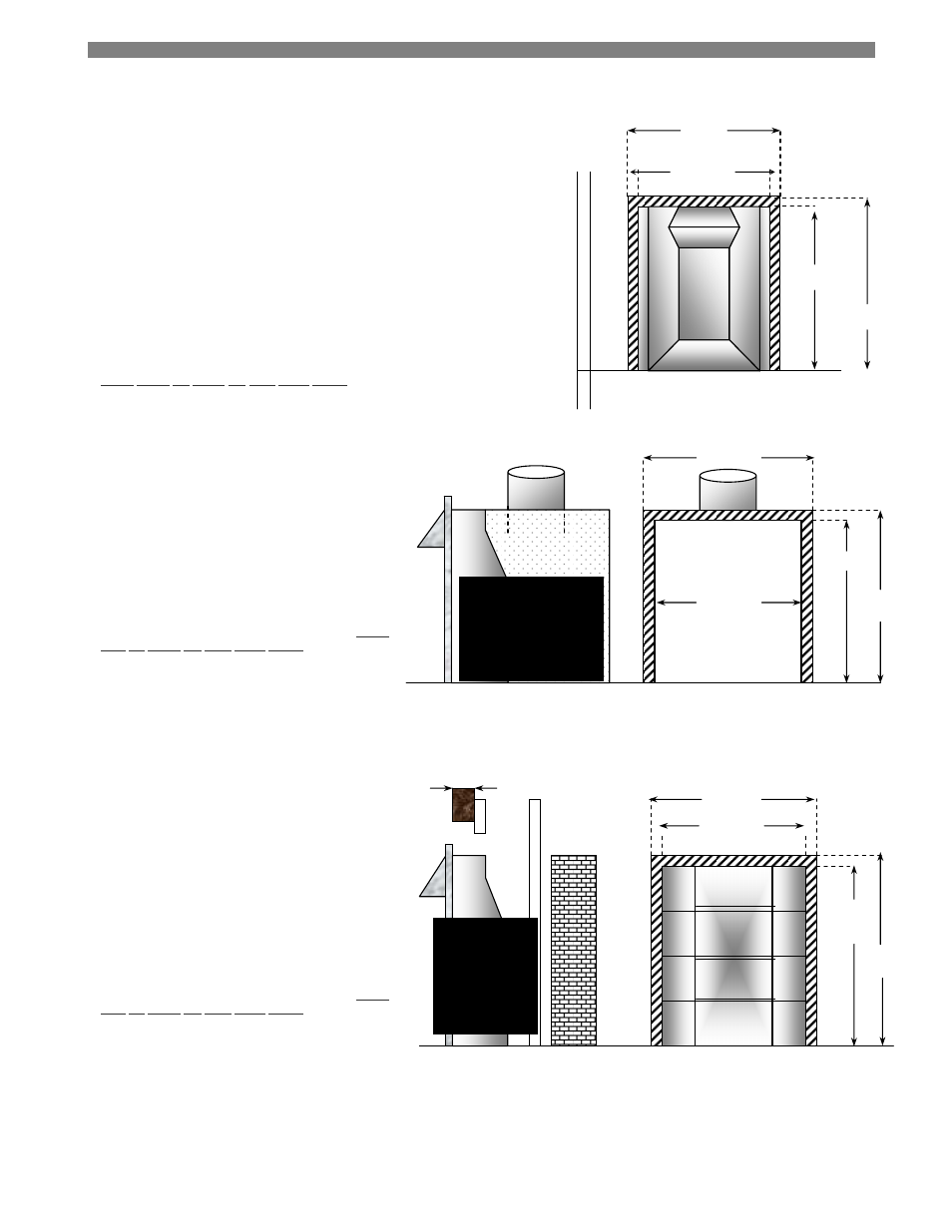 Class 1, Fig. 9, Fig. 10 | Class 2, Fig. 11, Pre-cast | Royal Cozyfires Slimline Standard MK2 - LPG User Manual | Page 9 / 18